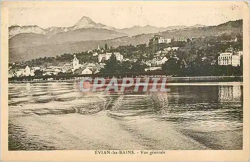 Cartes postales EVIAN-LES -BAINS-Vue generale