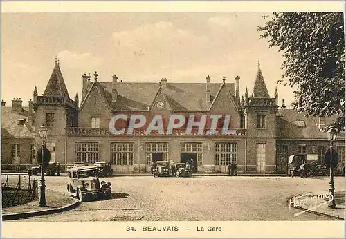 Cartes postales BEAUVAIS-La Gare