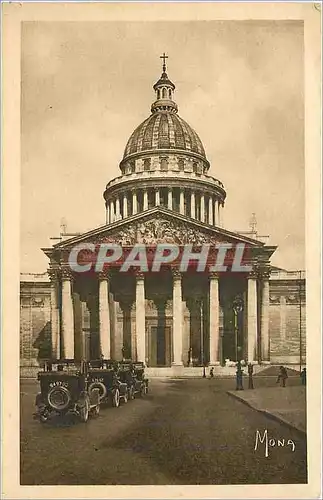 Cartes postales LES PETITS TABLEAU DE PARIS-Le pantheon Automobile