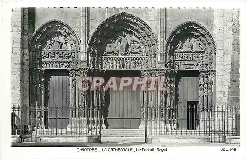 Cartes postales Cathedrale de CHARTRES-le Potail Royal