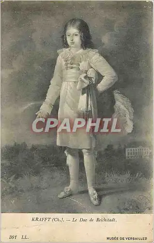 Cartes postales KRAFFT-Le duc de reichstadt Musee de Versailles