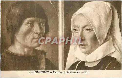 Ansichtskarte AK CHANTILLY-Portrait  Ecole flamande