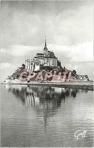 Cartes postales moderne MONT ST MICHEL(Mnche) Reflets du soir