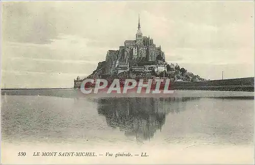 Ansichtskarte AK MONT ST MICHEL-Vue generale