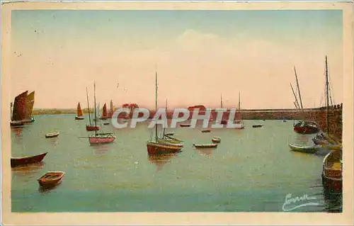 Cartes postales GRANVILLE-Crepuscule sur le Port