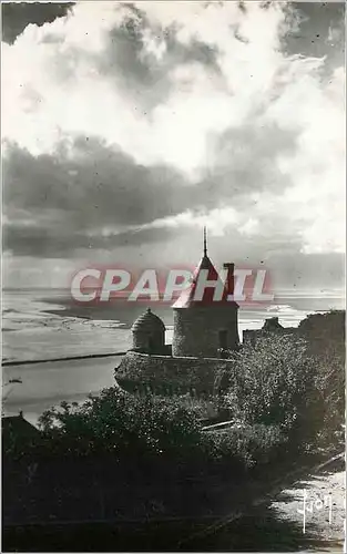 Ansichtskarte AK MONT ST MICHEL-Les Remparts-ote Ouest