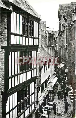 Cartes postales moderne MONT ST MICHEL-La grande Rue