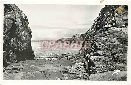 Ansichtskarte AK Saint -Pierre quiberon( Morbihen)-Le Couloirs de Port-bera