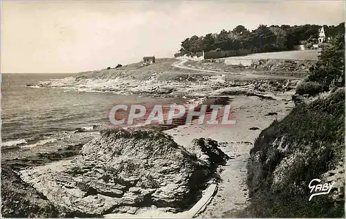 Moderne Karte Saint-Gildas-de-Rhuys(Morbihan)-plage et Port-maria