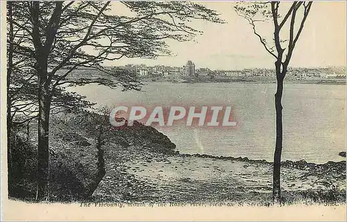 Cartes postales The viscounty  mounth of the Rance river Dinard