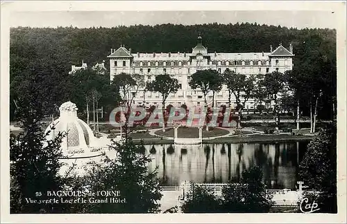 Cartes postales moderne Bagnoles de l'Orne vers le lc et le Grand Hotel