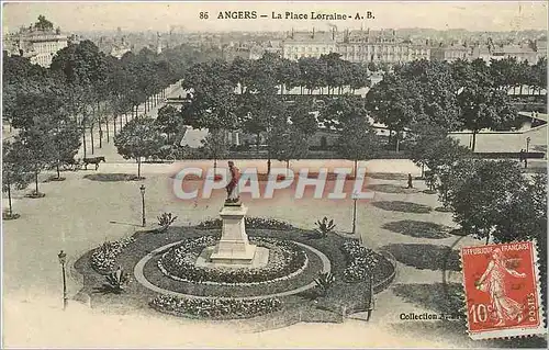 Cartes postales Angers-la place lorraine