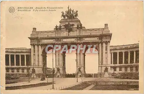 Cartes postales Bruxelles-Aronde du Cinquantenire