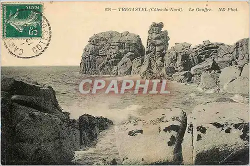 Cartes postales Tresgastel (Cote du Nord).le Gouffre