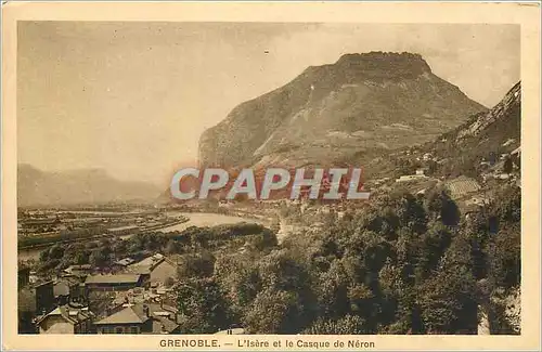 Ansichtskarte AK Grenoble L'Isere et le casque de Neron