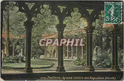 Cartes postales Toulouse grand cloitre des Augustins musee