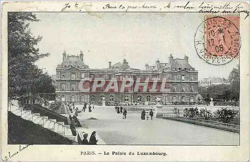 Cartes postales Paris le palais de Luxembourg