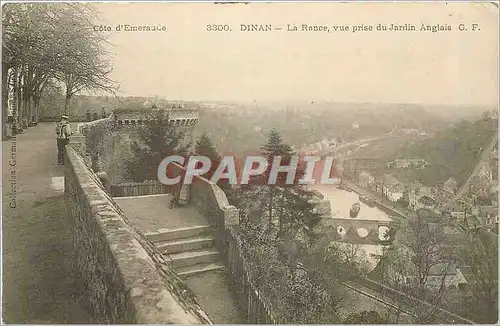 Cartes postales Dinan la rance vue prise du jardin anglais