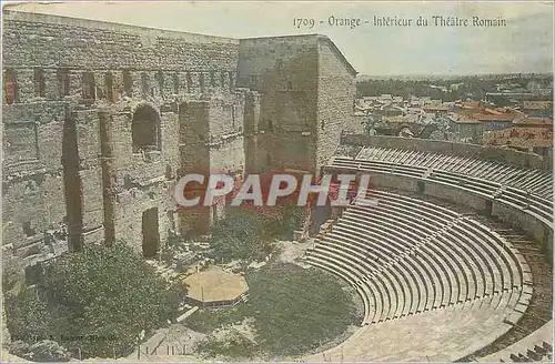 Cartes postales Orange interieur du theatre romain