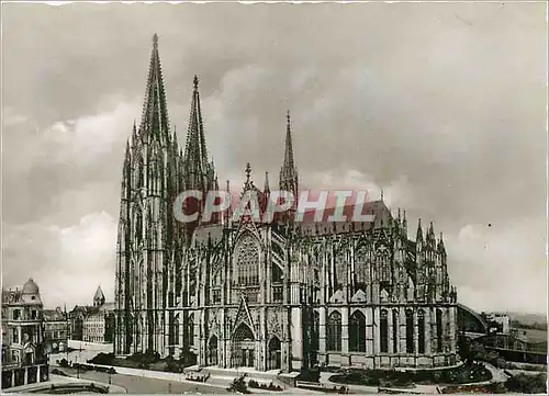 Cartes postales moderne Der Kolen dom von suden cologne cathedrale from the South