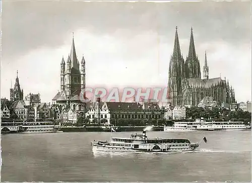 Cartes postales moderne Cologne Rhin