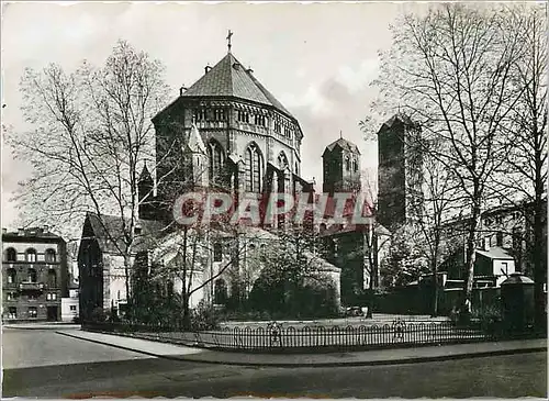 Moderne Karte Cologne Eglise St Gereon