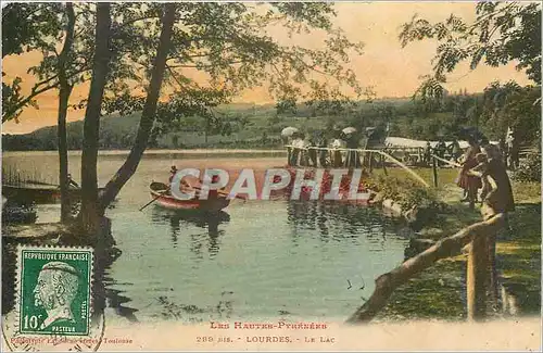 Cartes postales Les hautes pyrenees Lourde sLe lac