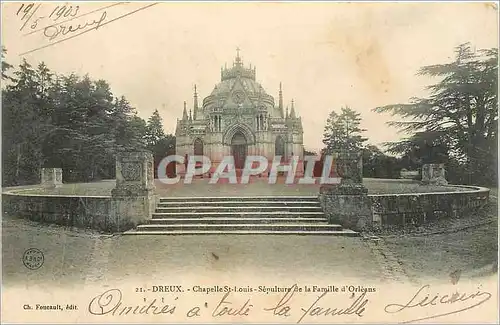 Cartes postales Dreux Saint Louis Sepulture de la famille d'Orleans