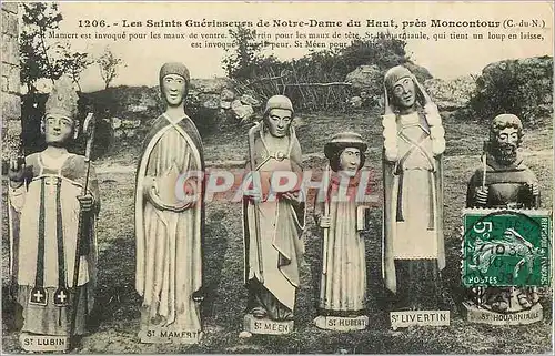 Cartes postales 1206 les Saints Guerisseurs de Notre Dame du haut  pres moncontour C du N