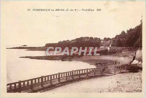 Cartes postales Portrieux les Bains C du N port Eleu