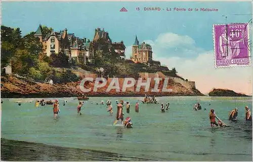 Cartes postales Dinard le pointe de la Malouine