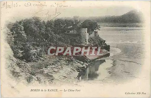 Cartes postales Bords de la Rance le chene vert