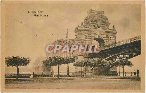 Cartes postales Dusseldorf Reinbrucke