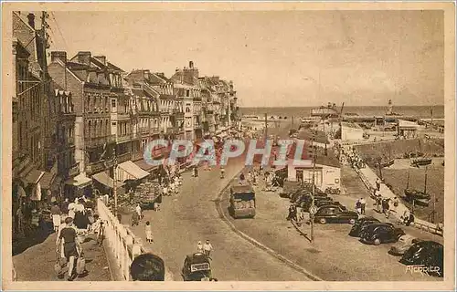 Cartes postales le treport Seine inf le quai vu du Mussoir