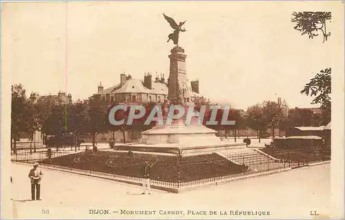 Cartes postales Dijon Monument carnot  place de la republique