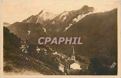 Cartes postales Eaux bonnes Village d'Aas et Pic de Ger