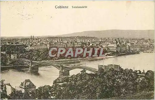 Cartes postales Coblenz Totalansicht