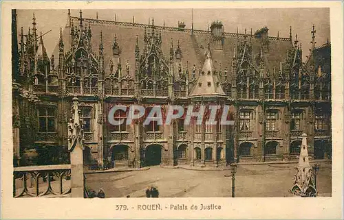 Cartes postales Rouen Palais de Justice