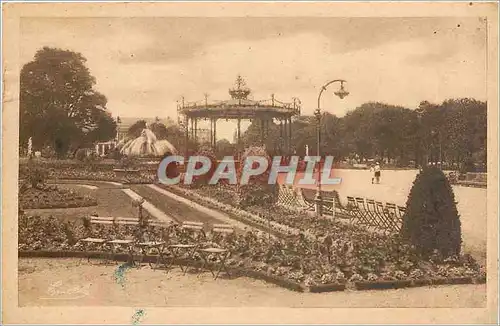 Cartes postales Angers maine et Loire un coin du jardin du Mail