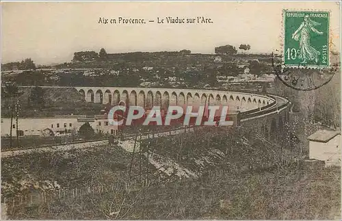 Cartes postales Aix en Provence le Viaduc sur l'arc