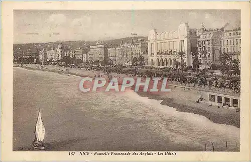 Cartes postales Nice Nouvelle Promenade des Anglais les Hotels