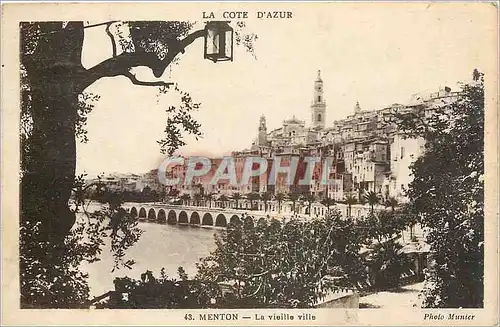 Cartes postales menton la vieille ville