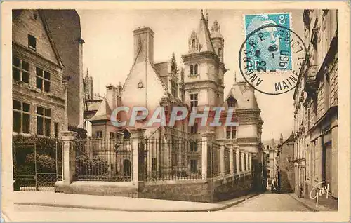 Cartes postales Angers maine et loire Hotel de Pince