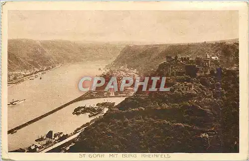 Cartes postales St Goar mit Burg Rheinfels