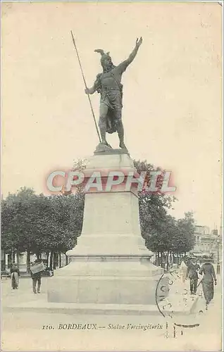 Cartes postales Bordeaux statue Vercingeterix