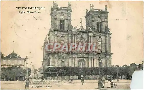 Cartes postales Vitry le Francois Eglise Notre Dame