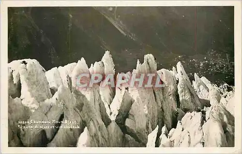 Cartes postales Chamonix mont blanc vue generale