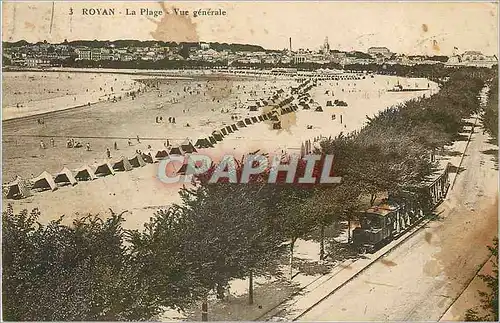 Ansichtskarte AK Royan La plage vue generale