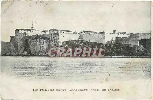 Ansichtskarte AK La cote d'Azur Ile Sainte marguerite prison de Bazaine
