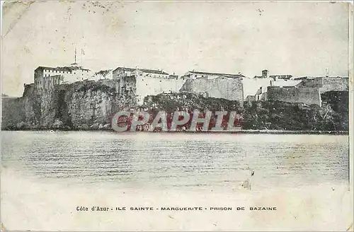 Cartes postales La cote d'Azur Ile Sainte marguerite prison de Bazaine